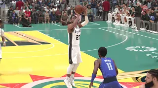 NBA 2K24 My Career - 39k Career Points Half Court Splash!