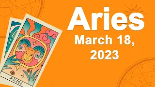 Aries horoscope for today March 18 2023 ♈️ A Wish Come True