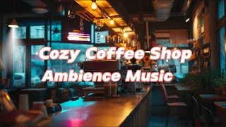 Relaxing Instrumental Music for Study and Unwinding: ☕ Cozy Coffee Shop Ambiance with Calming Music