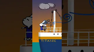 I’M FLYING JACK #shorts #cartoon #animation #bunny #titanic