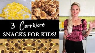 3 EASY Carnivore Snacks your KIDS will love!