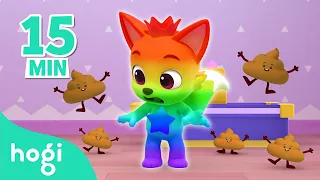 Learn Colors with Supermarket｜15 min｜Learn Colors for Children | Compilation | 3D Kids｜Hogi