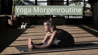 Yoga Morgenroutine | Kraft und Energie für den Tag | 15 Minuten