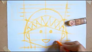 ちびまる子ちゃんの顔のイラストの描き方 [ How to draw a  Chibi Maruko-chan ! ]