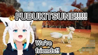Fubuki Found Her Friend, FubuKitsune in Palworld!!!!