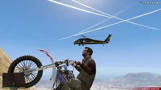 GTA 5 - Mount Chiliad Rampage + Six Star Escape