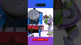 Flying BuzzLighter and Thomas the Tank Engine Coffin Dance Song