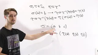 Simple Explanation of Conjugation in the Symmetric Group