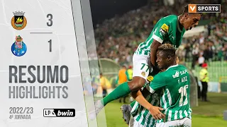 Highlights | Resumo: Rio Ave 3-1 FC Porto (Liga 22/23 #4)