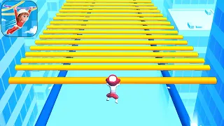 📌Satisfying Mobile Game Max Levels - Roof Rails, Tall Man Run, Canvas Run, Marble Run, Ball Run 2048