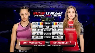 RXF : Diana BELBITA vs Ana Maria PAL