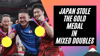 Mima Ito and Jun Mizutani stole the gold from china in mixed doubles | Tokyo Olympics 2020 |