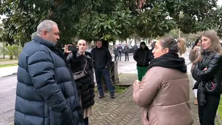 К протестующим пришел депутат  Кан Кварчия