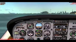 FSX Карьера Серия 6  Новый самолёт,изучаем радионавигацию.