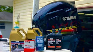 Yamaha Outboards Maintenance - Oil Change, Lower Unit Oil - 2019 F250 SHO