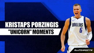 Kristaps Porzingis "Unicorn" Plays And Moments