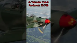 Most Produced Aircraft of WWII #edits #warplanes # #ww2 #airforce #bombers #fighters