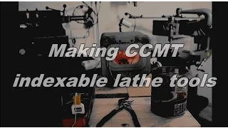 Making indexable lathe tools - Herstellung von Wendeplattenhaltern