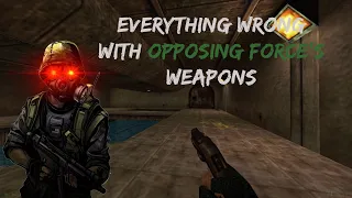 Everything Wrong With Half-Life Opposing Force's Weapons [Weapon Sins]