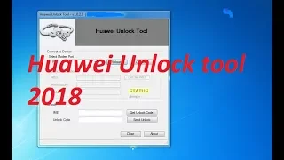 Huawei Unlock Tool V1.0.2 Unlock Huawei 2018