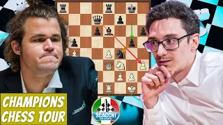 Magnus Carlsen Sotto Attacco! Carlsen vs Caruana