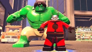 Lego Filmi Hulk ve Karınca Adam Süper Güçlerini Sergiliyor (Lego Marvel Super Heroes)