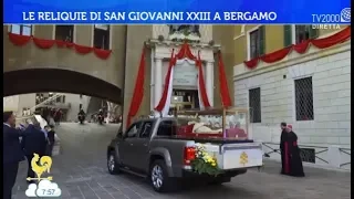 Papa Giovanni XXIII torna a casa