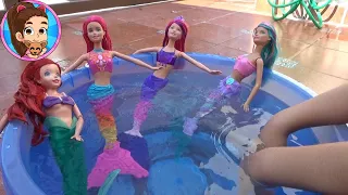 Barbie Sirena | Mermaid Fantasy | Pool Party | Fiesta de Piscina | Review