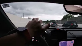 2021 CAMARO 2SS 1LE POV RAIN DRIVING REVIEW