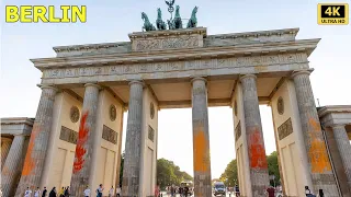 Berlin Germany 🇩🇪 Colourful Summer Walk ☀️2023 4K UHD