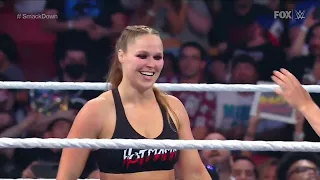 WWE SMACKDOWN SONYA DEVILLE VS RONDA ROUSEY 03/04/22