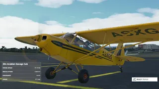 Leg 7 Breckenridge to Yosemite Bush Trip (Microsoft Flight Simulator)