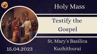 15 April 2023 Holy Mass in Tamil 06:00 AM  | Madha TV