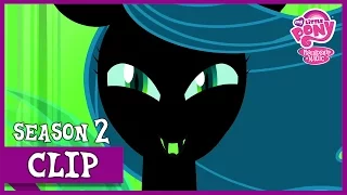 Queen Chrysalis Revealed (A Canterlot Wedding) | MLP: FiM [HD]