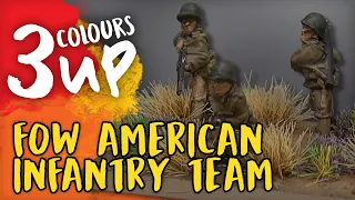 Flames Of War Painting Tutorial - American Infantry Team