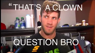 Reporters Asking MLB Players Stupid Questions