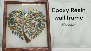 Epoxy Resin life tree 🌴 wall frame 🖼️