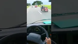 Tamang pag Overtake sa Highway-ISUZU NLR #short #shorts