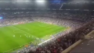 Great scenes in Bernabeu after semi final 1st leg | Real Madrid vs Atletico Madrid