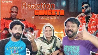 Reaction on Gangsta Karan Aujla | Punjabi Reaction