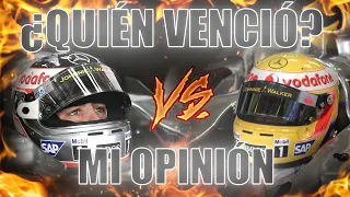 Alonso vs Hamilton 2007 ¿Quién venció? Mi opinión