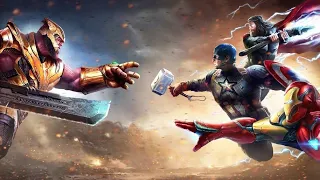 Captain America vs Thanos | Avengers: Endgame [Open Matte/IMAX HD]