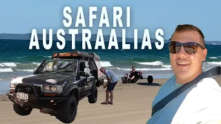 Austraalia safaril - Maasturisõit, ookeanis ujumine ja seiklus kinni jäänud maasturiga