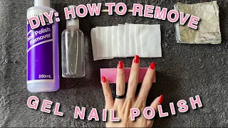 DIY: How To Remove Gel Nail Polish