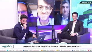 "Que EEUU sea tan prudente sobre la voladura de la presa da pistas de quién esta detrás". Moragón