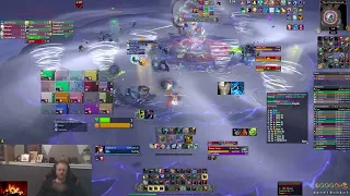 Mythic Dathea Kill - Ele Shaman Raid Lead PoV - Two Shot of Whisperwind