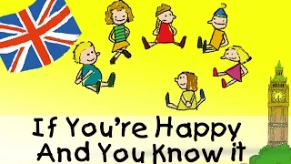 If You're Happy And You Know It - englische Kindergarten Lieder || Kinderlieder