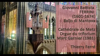 G.B. Ferrini - Ballo di Mantova - Cathédrale Metz, orgue Renaissance du triforium - Thierry Ferré