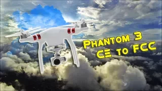 DJI Phantom 3/4k | CE to FCC 27 dBm | Hack Drone |