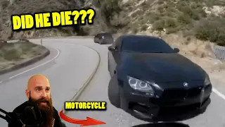 Horrible Head-On Collision With A Motorcycle!